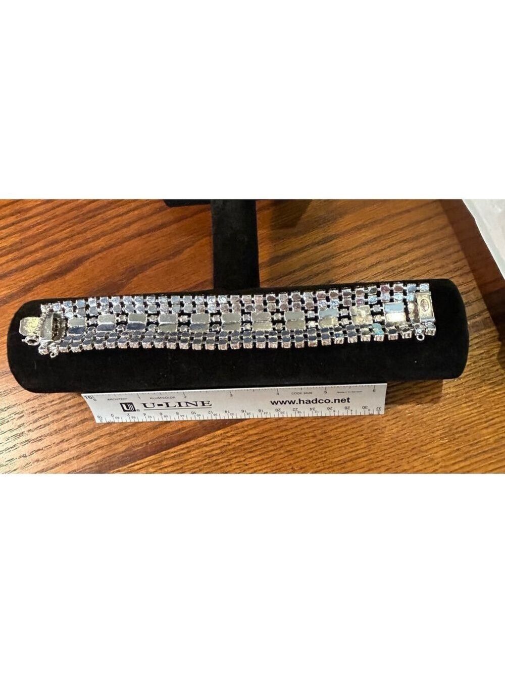 Women's Kramer of New York Bracelet Silver tone with rhinestones - Picture 6 of 7